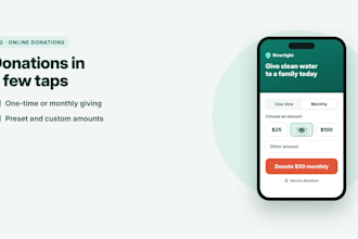 build a nonprofit website, charity website or ngo site with donations