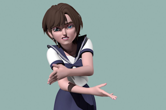 animate your 3d character animation with low budget