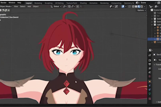 create a stylized 3d model for games or animations