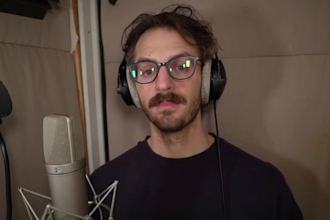 record an english american male voiceover, character voice actor
