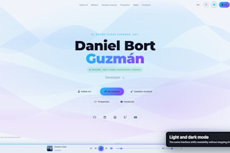 create your website and provide continuous feedback to ensure it matches