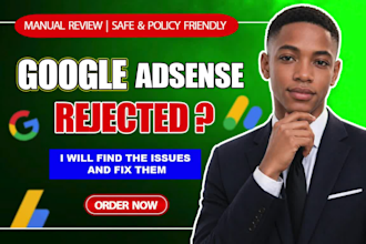 fix google adsense rejection optimize your website for approval and monetization