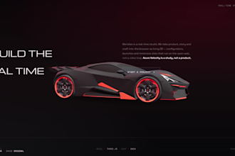 create an immersive 3d website using threejs webgl and react