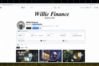 create faceless finance history youtube videos like finance historian, cash cow