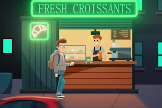 create custom motion graphics, saas explainer and promo videos