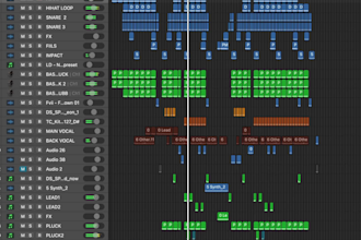 producer a professional melodic techno track for you