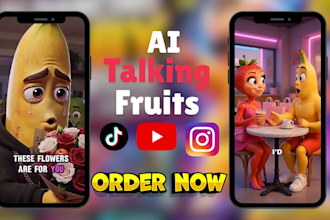 do ai talking fruits content talking fruit ads viral ai talking fruit for tiktok