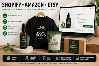 create realistic product mockups professionally