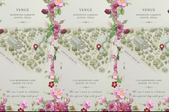 create a personalized animated wedding invitation for whatsapp and instagram