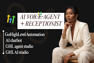 ghl ai voice agent ai receptionist and gohighlevel automation