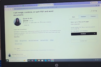 merge, combine, or split PDF and word documents