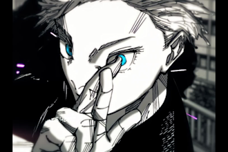 make manga animation for you