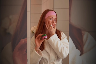 create british french female ugc videos with professional voiceover
