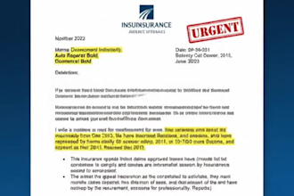 write a formal insurance complaint and appeal letter for claim issues