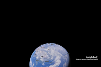 create google earth zoom in flyover and location reveal
