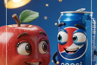 ai talking object ai talking fruit 3d ai talking product ai claymation animation