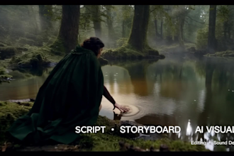 create cinematic ai video ads, reels and visual stories