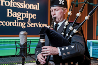 record professional bagpipe tracks for your song or project