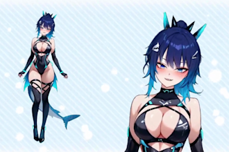 vtuber model live2d vtuber model anime vtuber rigging vtuber avatar vtube studio