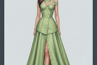 create professional fashion illustrations