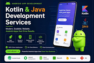 a complete android mobile application