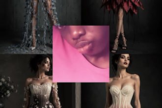 design dresses with beautiful aesthetic