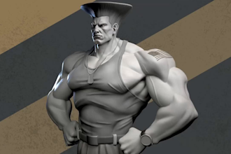 sculpt realistic 3d head, bust head, 3d face model, bust, statue for 3d print