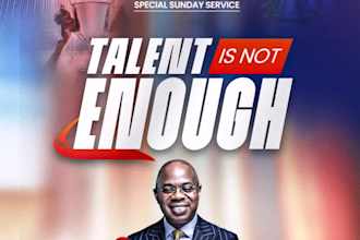 create unique church flyer or social media flyer in 3hrs