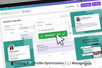 be your social media manager and digital content creator