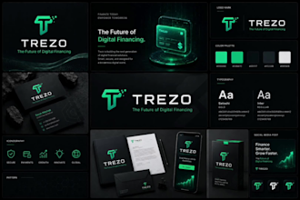 design a morden minimalist logo for your brand in 24 hours