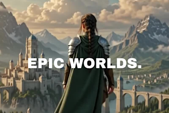 create a cinematic ai movie trailer or short film video