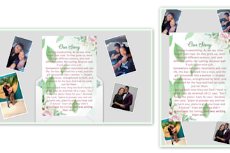 design wedding invitation animated video and invitation card