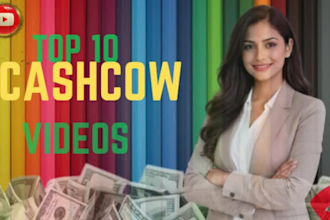 produce high quality top 10 youtube videos for passive income