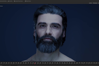 create realistic metahuman hair grooming, xgen  groom and 3d hairstyles