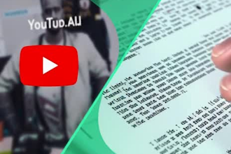 transcribe youtube video to text with timestamps