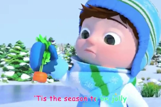 create a cozy aesthetic christmas animation video