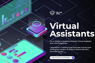 be your virtual assistant for admin tasks