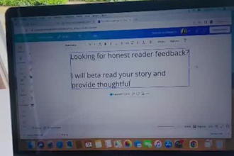 ler a sua historia e fornecer feedbacks honestos