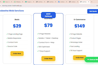 design modern login register and contact form in htm CSS