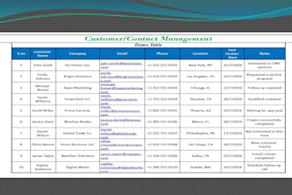 do CRM data entry, database update and data management