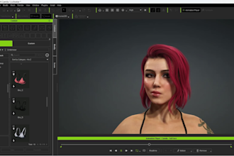 best 3d character model, rigging, texture in cc for iclone