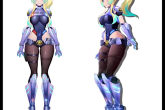 design and rig live2d vtuber model 2d avatar for streaming