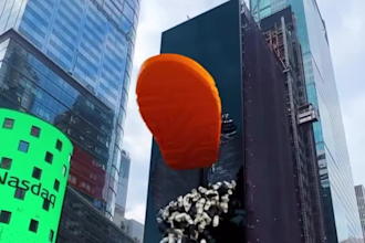 3d cgi animation billboard and led screen product video ads that stop traffic