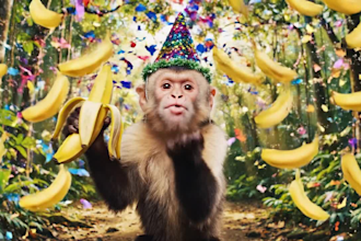 generate funny ai happy birthday video with custom face and footage veo or ai