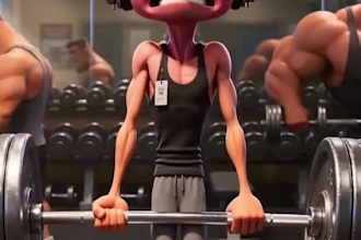 create realistic ai fitness videos with cinematic editing