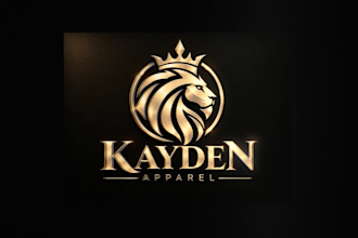 transform your logo into a realistic 3d metallic design
