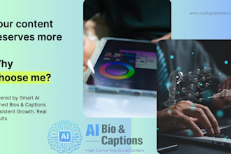 craft powerful brand bios and viral captions for your business using ai
