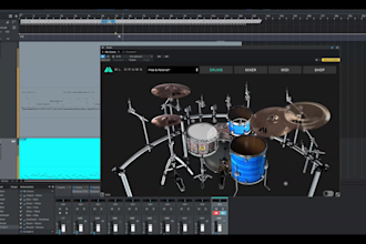 make a realistic drums for your djent, rock and metal song