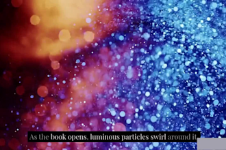 make epic cinematic book intro 3d animation book promo teaser trailer