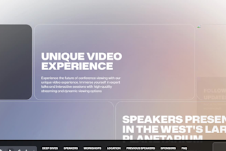 design an event management, party rental website, wedding website